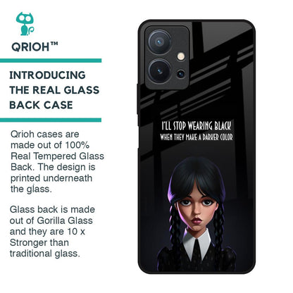 Aesthetic Digital Art Glass Case for Vivo T1 5G