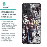 Dragon Anime Art Glass Case for Vivo T1 5G