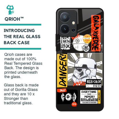 Galaxy Edge Glass Case for Vivo T1 5G
