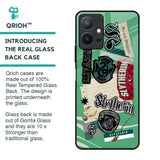 Slytherin Glass Case for Vivo T1 5G