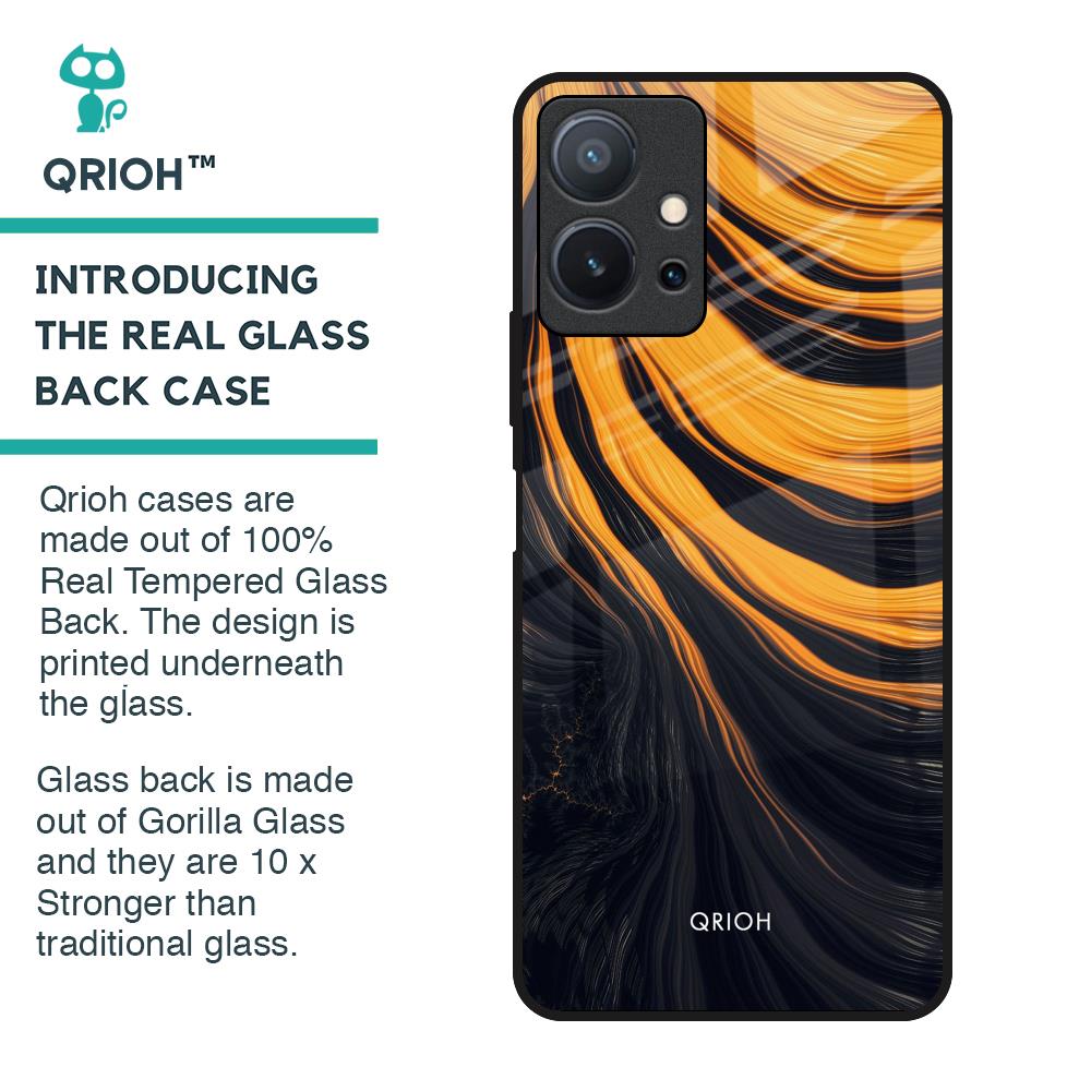 Sunshine Beam Glass Case for Vivo T1 5G