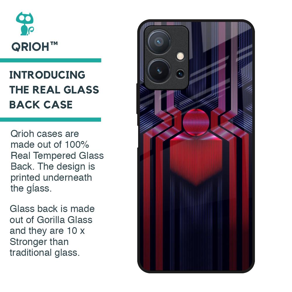 Super Art Logo Glass Case For Vivo T1 5G