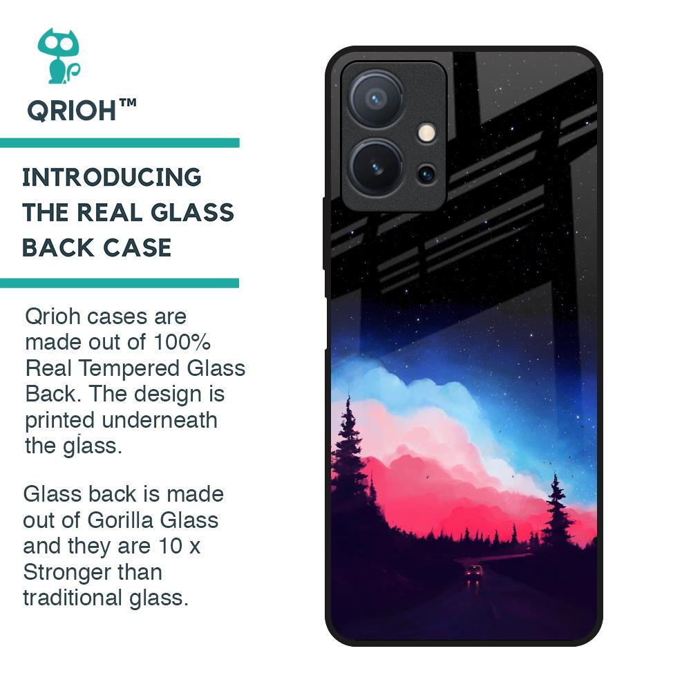 Drive In Dark Glass Case For Vivo T1 5G