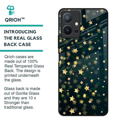 Dazzling Stars Glass Case For Vivo T1 5G