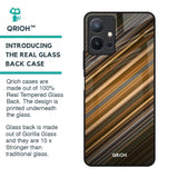 Diagonal Slash Pattern Glass Case for Vivo T1 5G