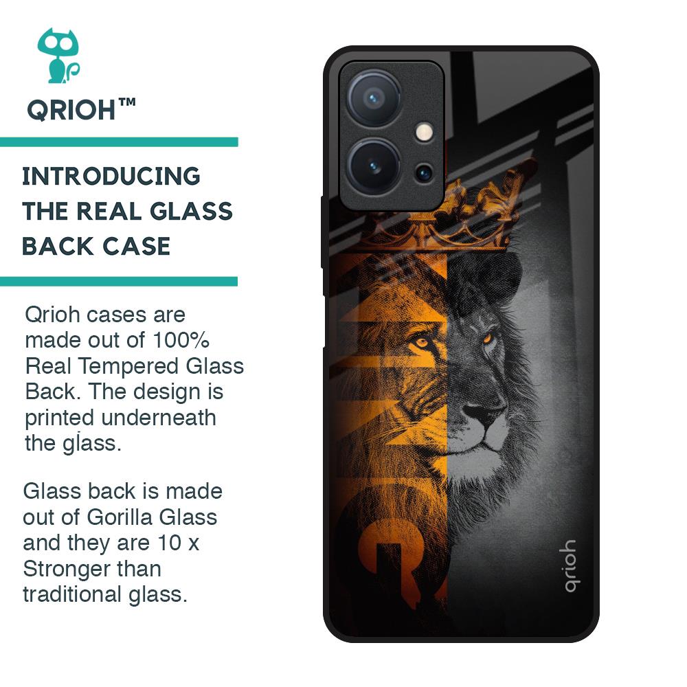 King Of Forest Glass Case for Vivo T1 5G