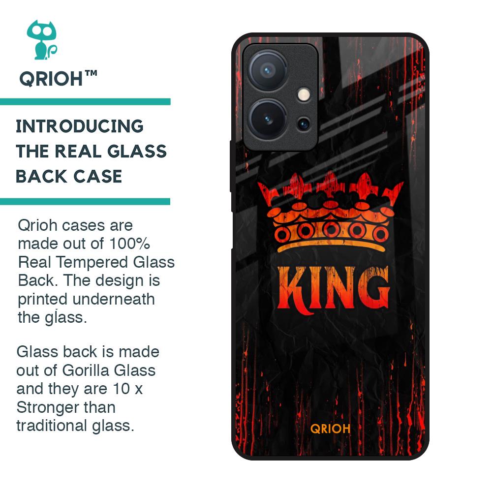 Royal King Glass Case for Vivo T1 5G