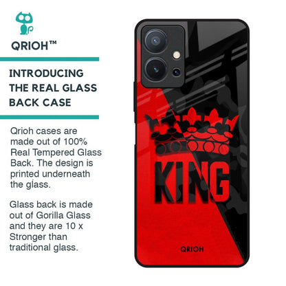 I Am A King Glass Case for Vivo T1 5G