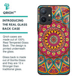 Elegant Mandala Glass Case for Vivo T1 5G