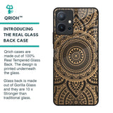 Luxury Mandala Glass Case for Vivo T1 5G