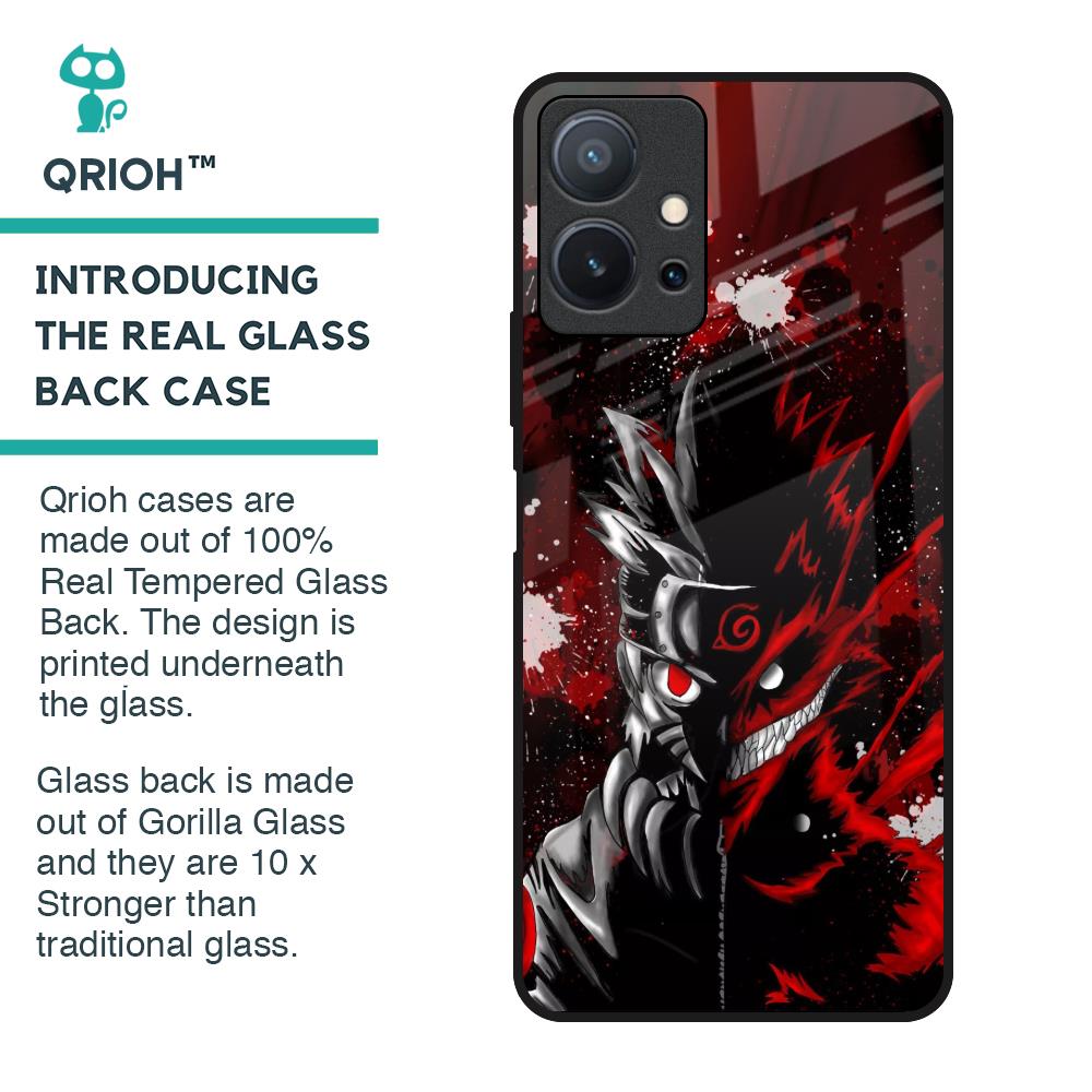 Dark Character Glass Case for Vivo T1 5G
