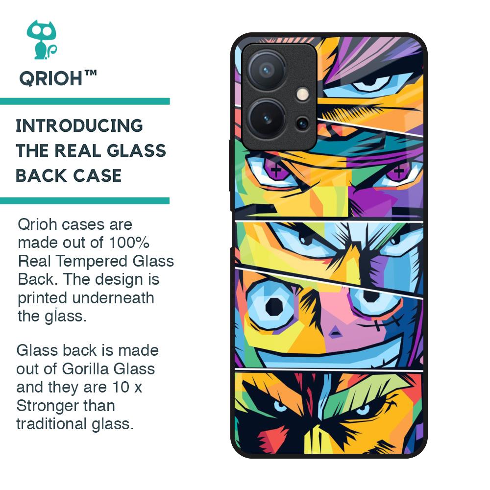Anime Legends Glass Case for Vivo T1 5G