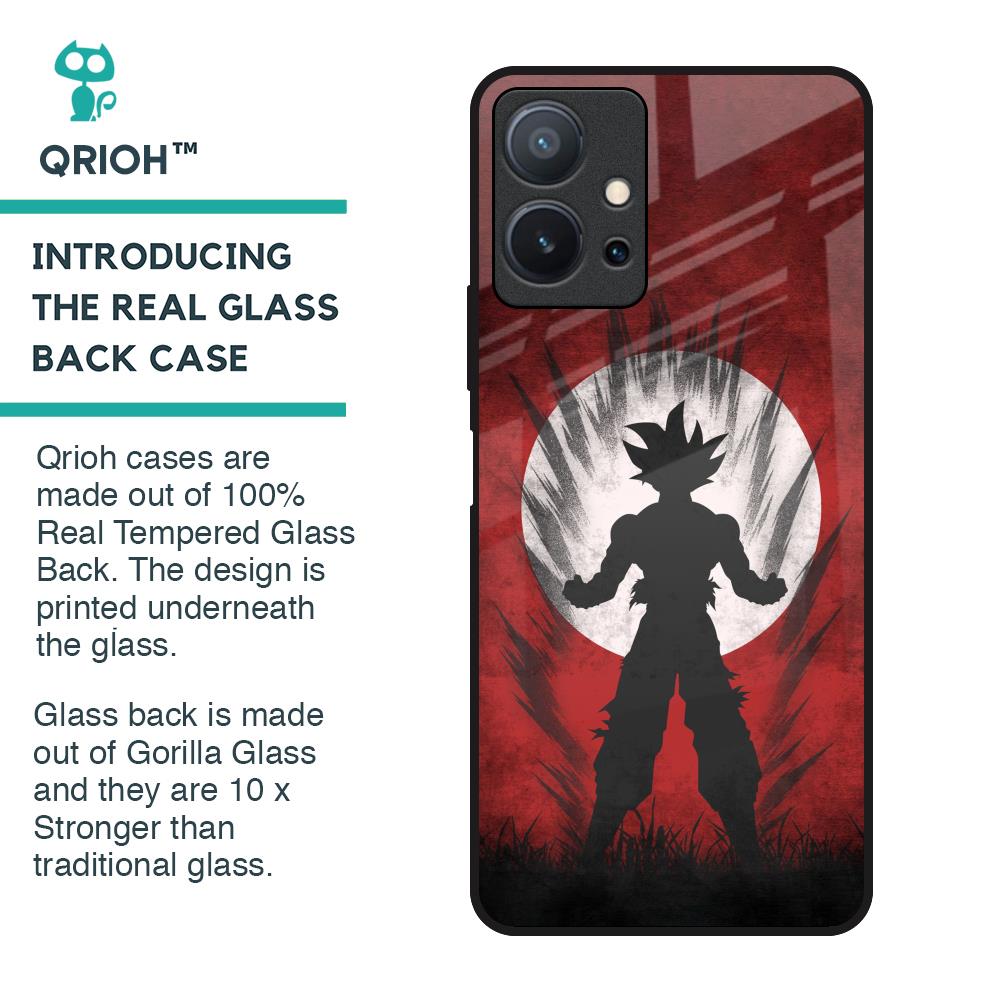 Japanese Animated Glass Case for Vivo T1 5G