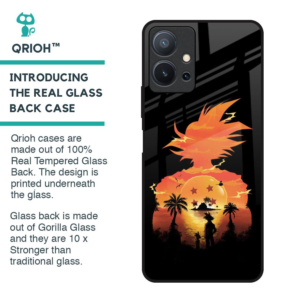 Japanese Paradise Glass Case for Vivo T1 5G