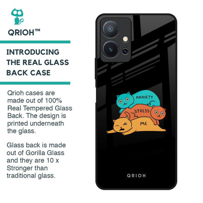 Anxiety Stress Glass Case for Vivo T1 5G