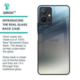 Tricolor Ombre Glass Case for Vivo T1 5G
