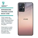 Golden Mauve Glass Case for Vivo T1 5G