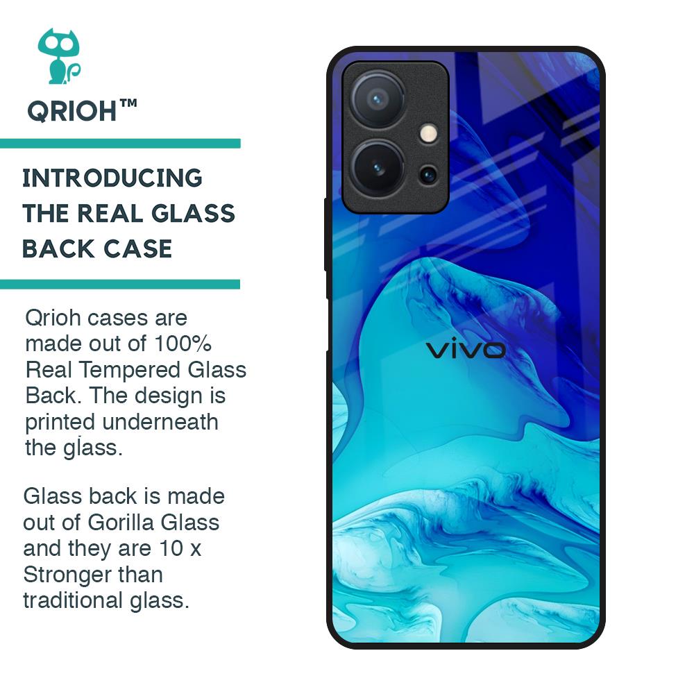 Raging Tides Glass Case for Vivo T1 5G