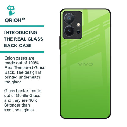 Paradise Green Glass Case For Vivo T1 5G