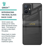 Grey Metallic Glass Case For Vivo T1 5G