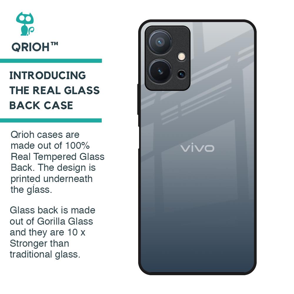 Dynamic Black Range Glass Case for Vivo T1 5G