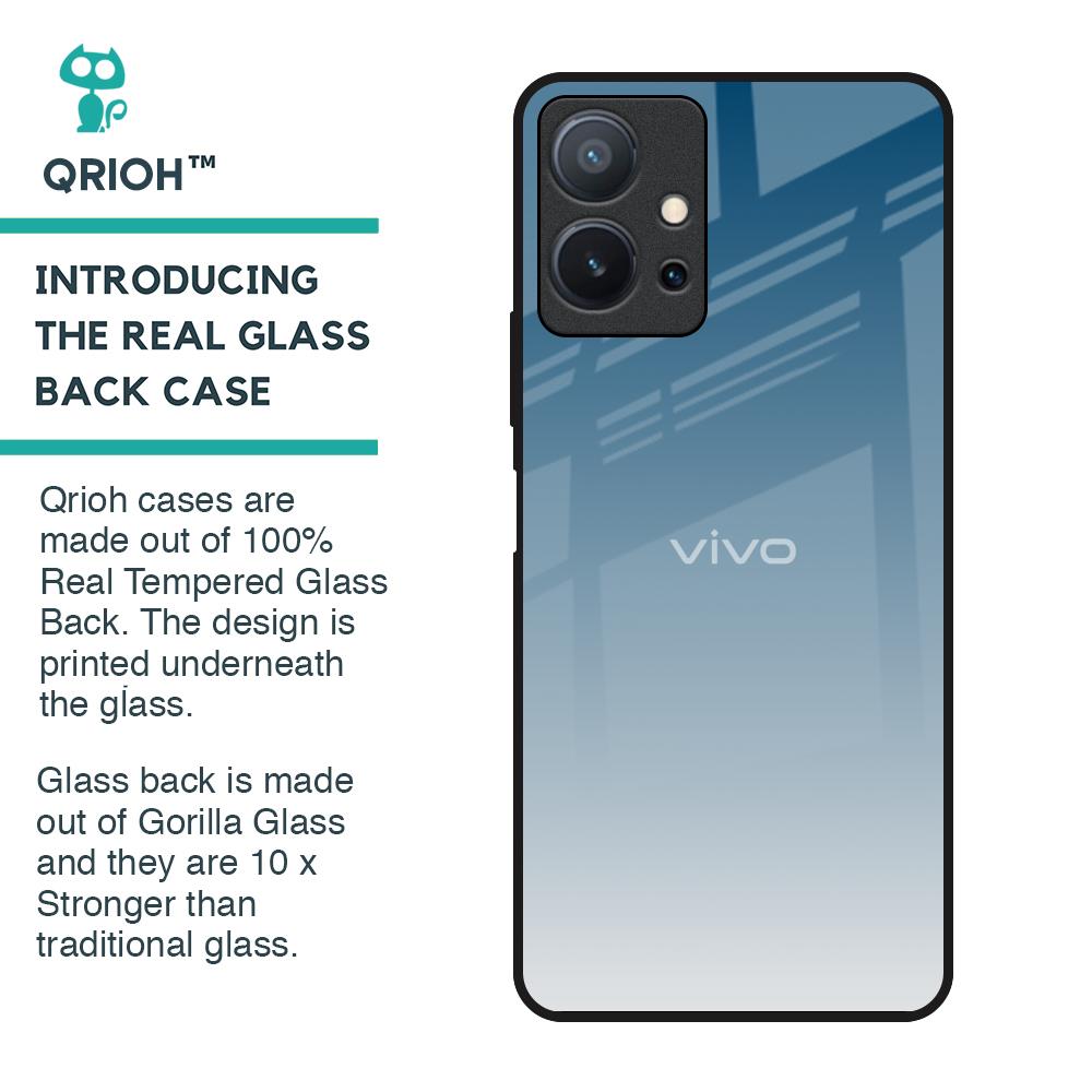 Deep Sea Space Glass Case for Vivo T1 5G