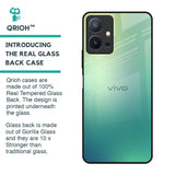 Dusty Green Glass Case for Vivo T1 5G