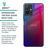 Magical Color Shade Glass Case for Vivo T1 5G
