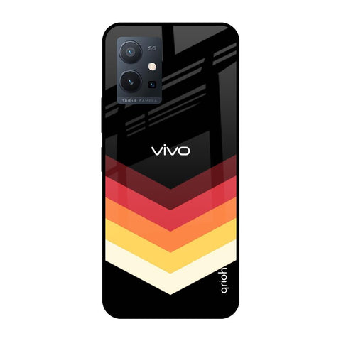 Abstract Arrow Pattern Vivo T1 5G Glass Cases & Covers Online