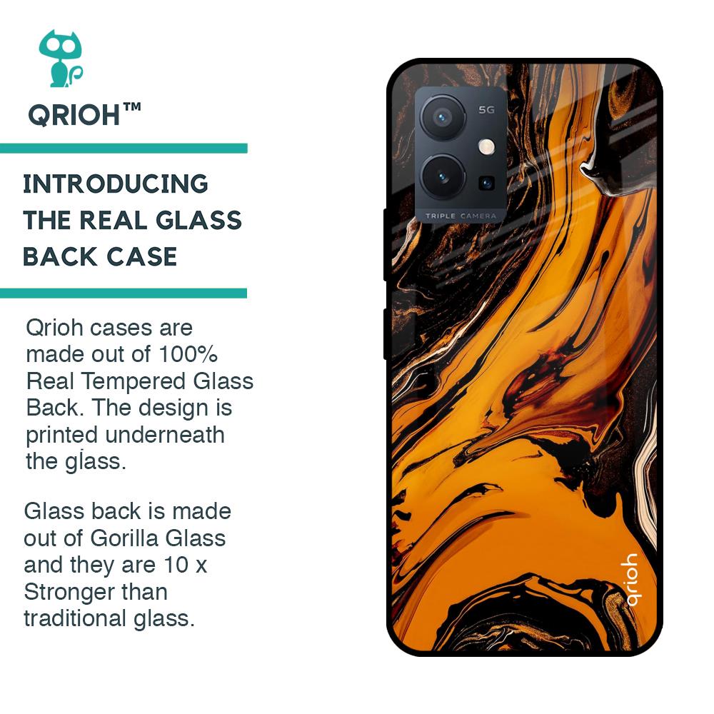 Secret Vapor Glass Case for Vivo T1 5G