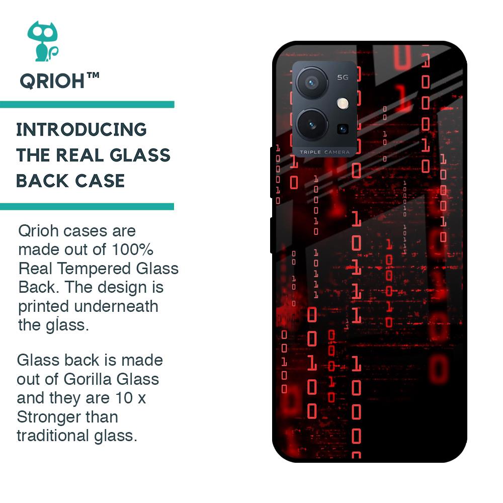 Let's Decode Glass Case For Vivo T1 5G