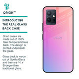 Dusky Iris Glass case for Vivo T1 5G