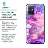 Cosmic Galaxy Glass Case for Vivo T1 5G