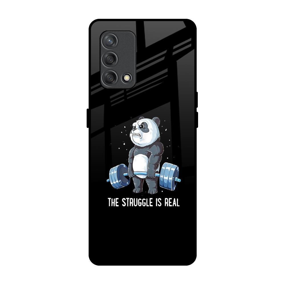 Real Struggle Oppo F19s Glass Back Cover Online