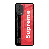 Supreme Ticket Oppo F19s Glass Back Cover Online