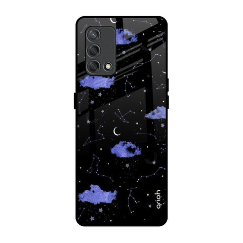 Constellations Oppo F19s Glass Back Cover Online