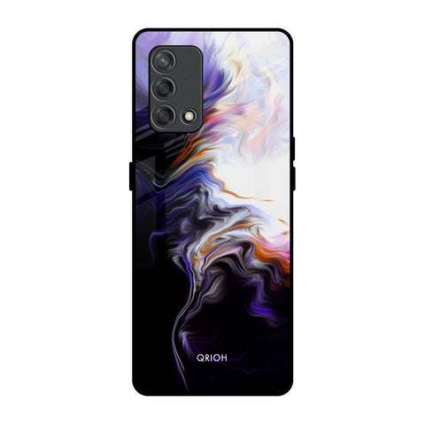 Enigma Smoke Oppo F19s Glass Back Cover Online