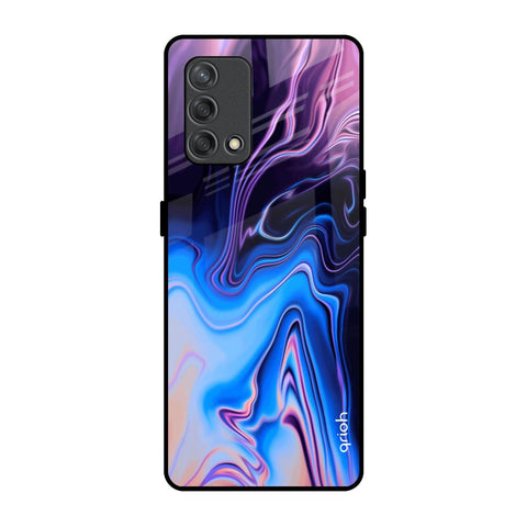 Psychic Texture Oppo F19s Glass Back Cover Online
