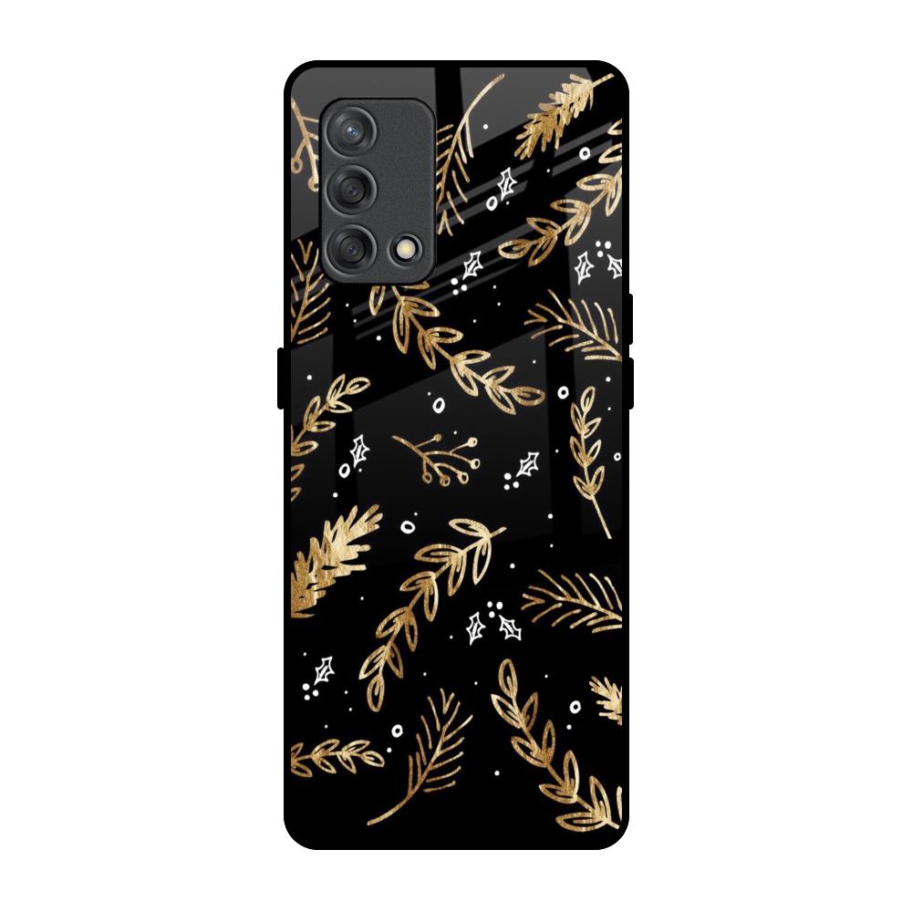 Autumn Leaves Oppo F19s Glass Back Cover Online