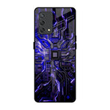 Techno Color Pattern Oppo F19s Glass Back Cover Online