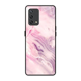 Diamond Pink Gradient Oppo F19s Glass Back Cover Online