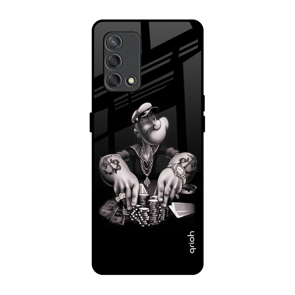 Gambling Problem Oppo F19s Glass Back Cover Online
