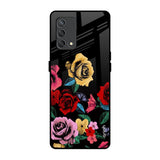 Floral Decorative Oppo F19s Glass Back Cover Online