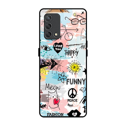 Just For You Oppo F19s Glass Back Cover Online