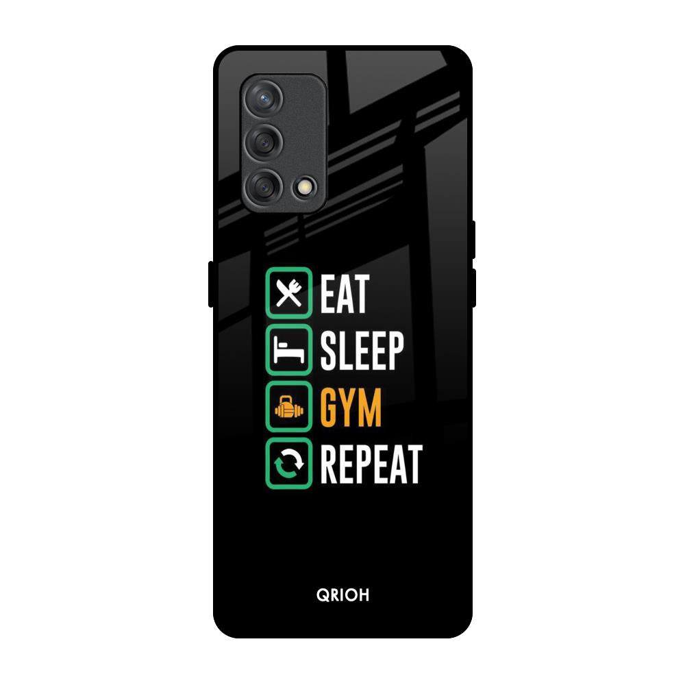 Daily Routine Oppo F19s Glass Back Cover Online