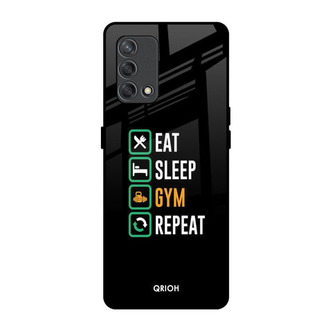 Daily Routine Oppo F19s Glass Back Cover Online
