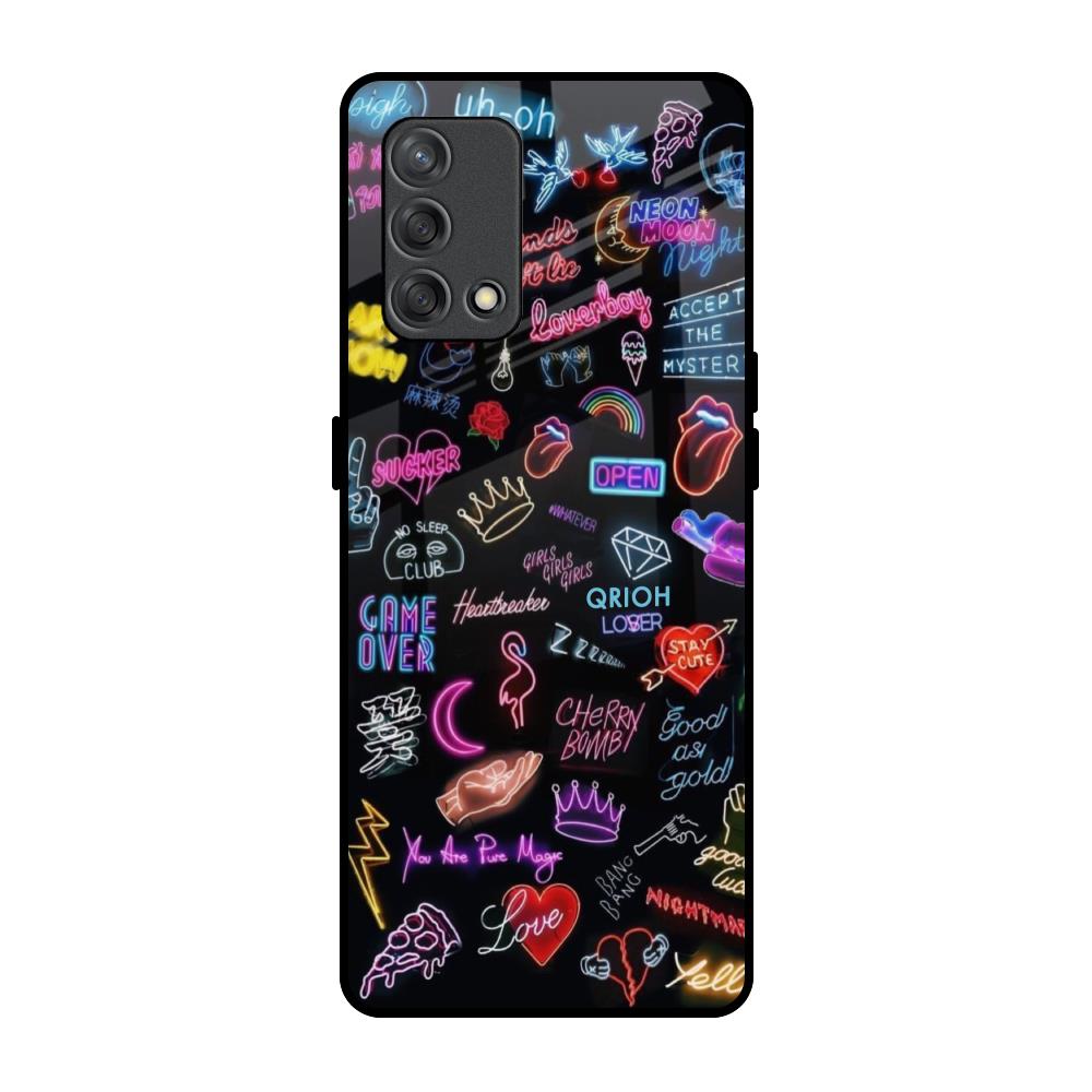 Accept The Mystery Oppo F19s Glass Back Cover Online