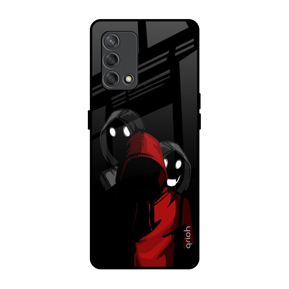 Shadow Character Oppo F19s Glass Back Cover Online