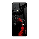 Shadow Character Oppo F19s Glass Back Cover Online