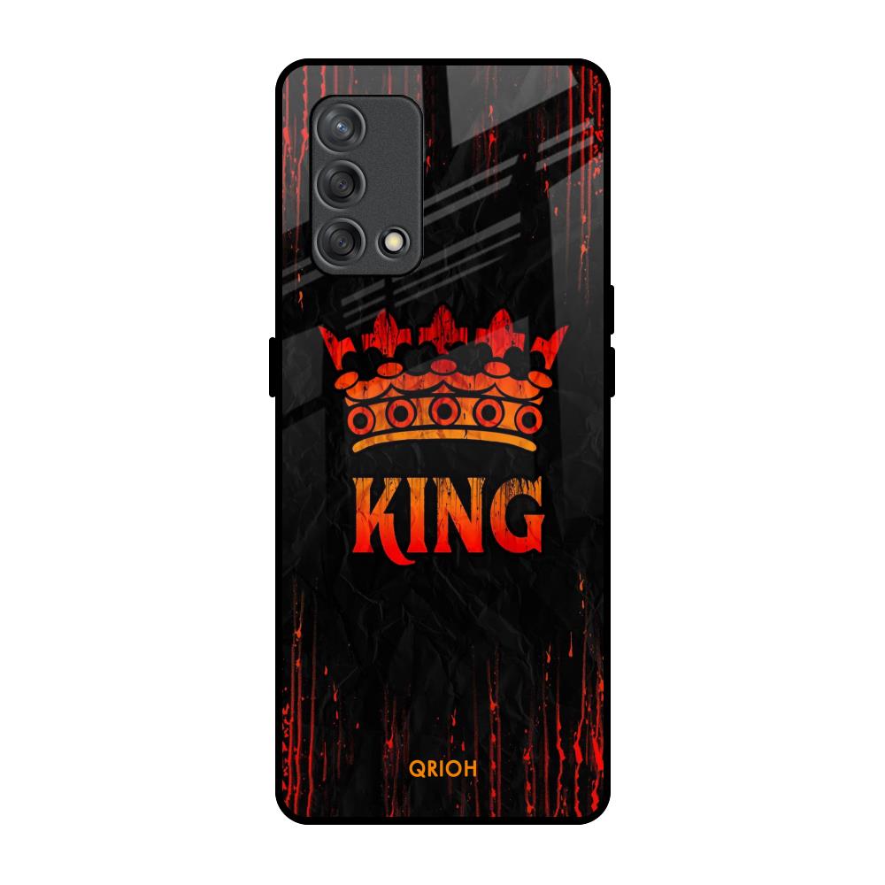 Royal King Oppo F19s Glass Back Cover Online